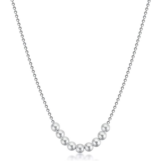 Necklace Brosway Woman FANCY INFINITE WHITE in Silver Perla FIW136 - FIW136